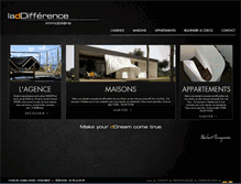 Tablet Screenshot of laddifference-immobiliere.com
